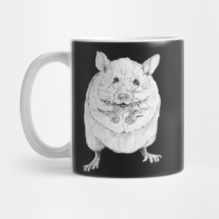 Brian the Mouse on Pink Mug